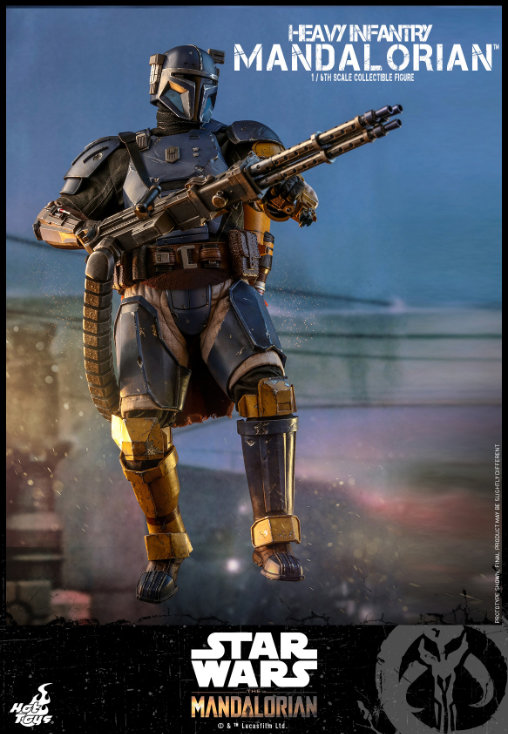 Star Wars - The Mandalorian: Heavy Infantry Mandalorian, 1/6 Figur von Hot Toys