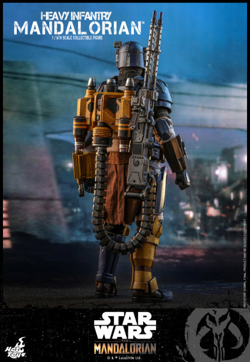 Star Wars - The Mandalorian: Heavy Infantry Mandalorian, 1/6 Figur von Hot Toys