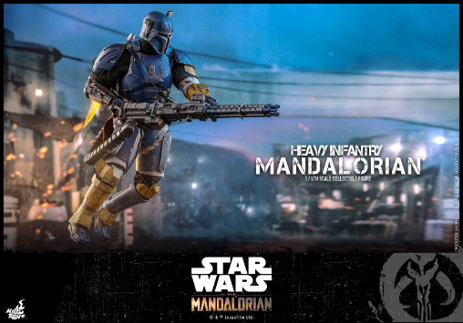 Star Wars - The Mandalorian: Heavy Infantry Mandalorian, 1/6 Figur von Hot Toys