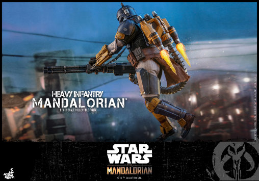 Star Wars - The Mandalorian: Heavy Infantry Mandalorian, 1/6 Figur von Hot Toys