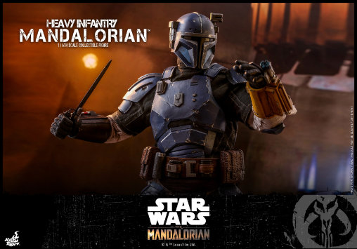 Star Wars - The Mandalorian: Heavy Infantry Mandalorian, 1/6 Figur von Hot Toys