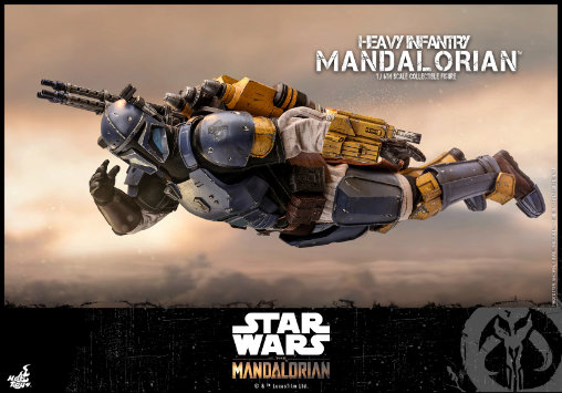 Star Wars - The Mandalorian: Heavy Infantry Mandalorian, 1/6 Figur von Hot Toys
