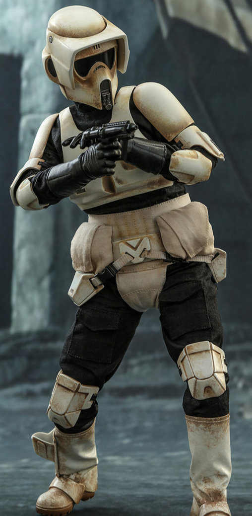 Star Wars - The Mandalorian: Scout Trooper, 1/6 Figur von Hot Toys