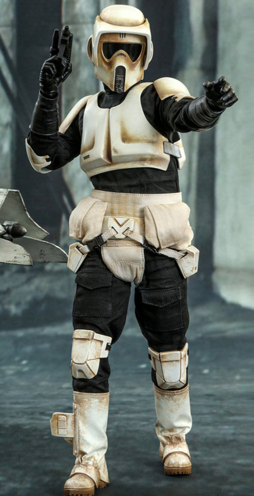 Star Wars - The Mandalorian: Scout Trooper, 1/6 Figur von Hot Toys
