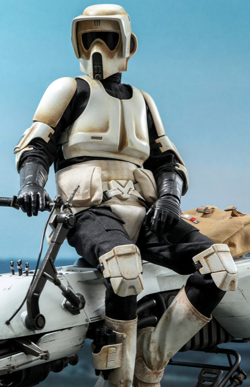 Star Wars - The Mandalorian: Scout Trooper, 1/6 Figur von Hot Toys
