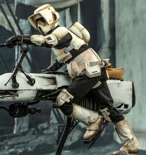 Star Wars - The Mandalorian: Scout Trooper, 1/6 Figur von Hot Toys