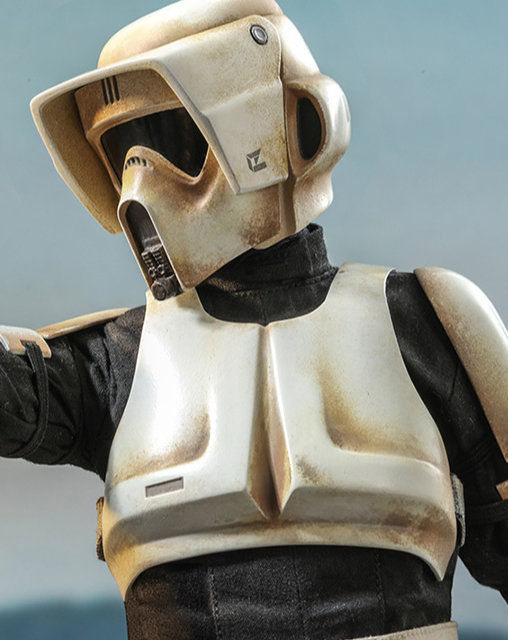 Star Wars - The Mandalorian: Scout Trooper, 1/6 Figur von Hot Toys