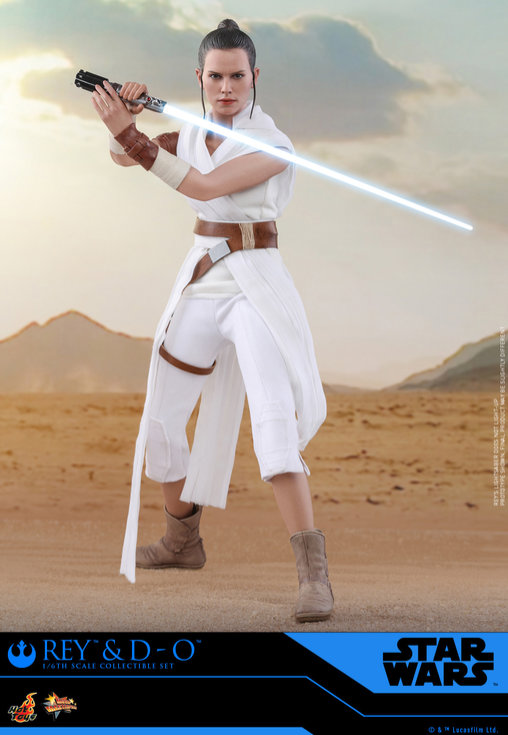 Star Wars - Episode IX - The Rise of Skywalker: Rey und D-O, 1/6 Figur von Hot Toys