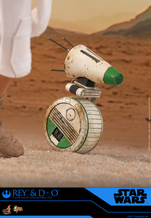Star Wars - Episode IX - The Rise of Skywalker: Rey und D-O, 1/6 Figur von Hot Toys