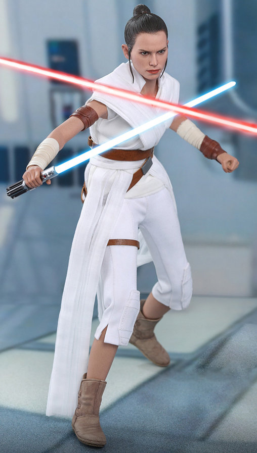 Star Wars - Episode IX - The Rise of Skywalker: Rey und D-O, 1/6 Figur von Hot Toys