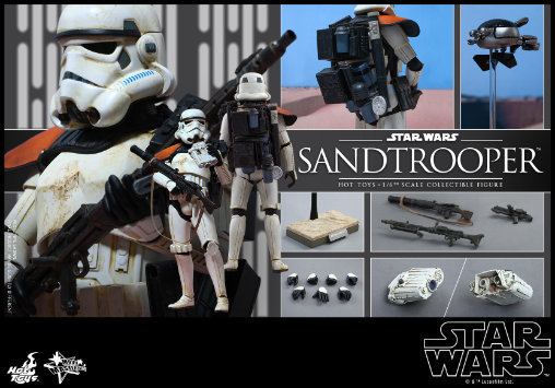 Star Wars - Episode IV - A New Hope: Sandtrooper, 1/6 Figur von Hot Toys