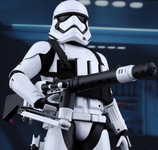 Star Wars - Episode VII - The Force Awakens: First Order Stormtrooper Set, 1/6 Figur von Hot Toys