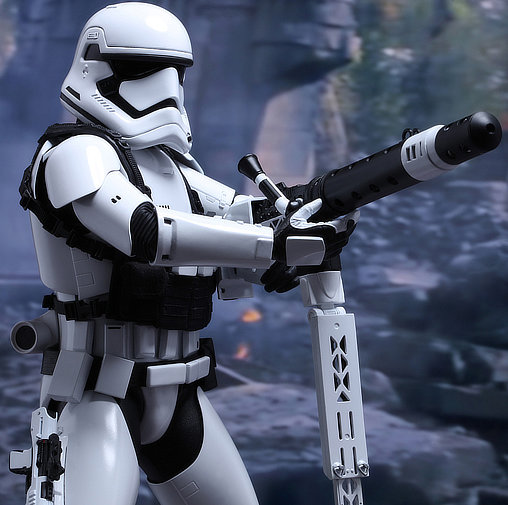Star Wars - Episode VII - The Force Awakens: First Order Stormtrooper Set, 1/6 Figur von Hot Toys