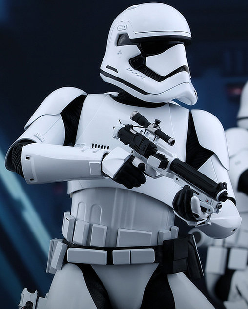 Star Wars - Episode VII - The Force Awakens: First Order Stormtrooper Set, 1/6 Figur von Hot Toys