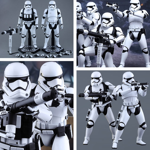 Star Wars - Episode VII - The Force Awakens: First Order Stormtrooper Set, Typ: 1/6 Figuren