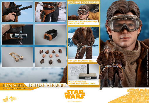 Star Wars - Solo: Han Solo - Deluxe, 1/6 Figur von Hot Toys