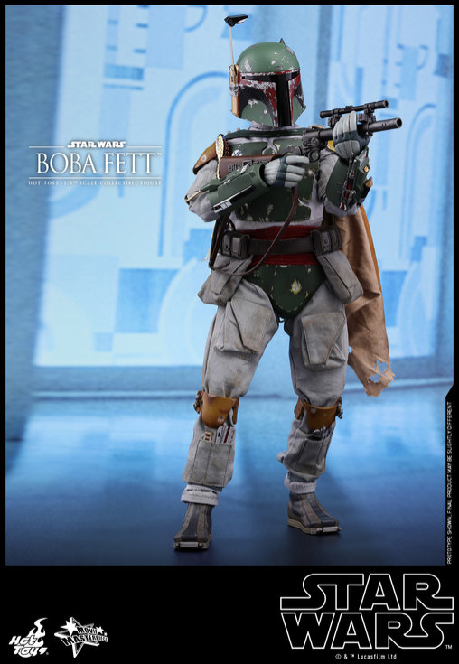 Star Wars - Episode V - The Empire Strikes Back: Boba Fett, 1/6 Figur von Hot Toys