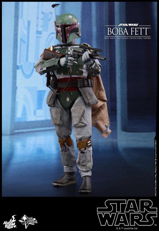 Star Wars - Episode V - The Empire Strikes Back: Boba Fett, 1/6 Figur von Hot Toys