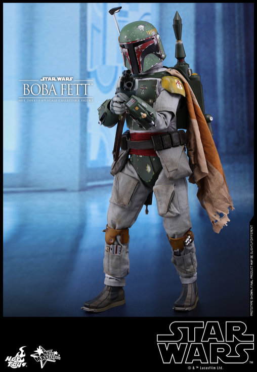 Star Wars - Episode V - The Empire Strikes Back: Boba Fett, 1/6 Figur von Hot Toys