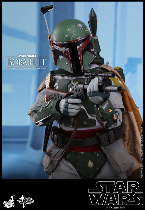 Star Wars - Episode V - The Empire Strikes Back: Boba Fett, 1/6 Figur von Hot Toys