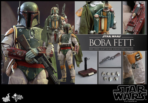 Star Wars - Episode VI - Return of the Jedi: Boba Fett, 1/6 Figur von Hot Toys