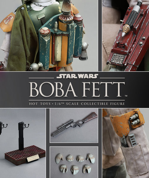 Star Wars - Episode VI - Return of the Jedi: Boba Fett, 1/6 Figur von Hot Toys