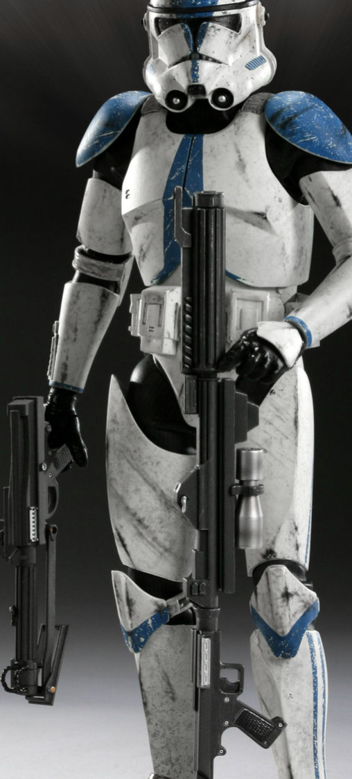 Star Wars - The Clone Wars: 501 Legion Clone Trooper, 1/6 Figur von Sideshow