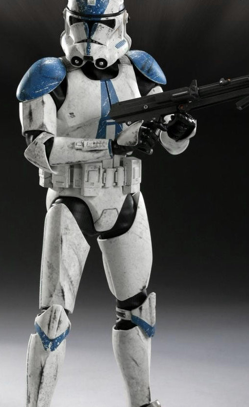 Star Wars - The Clone Wars: 501 Legion Clone Trooper, 1/6 Figur von Sideshow