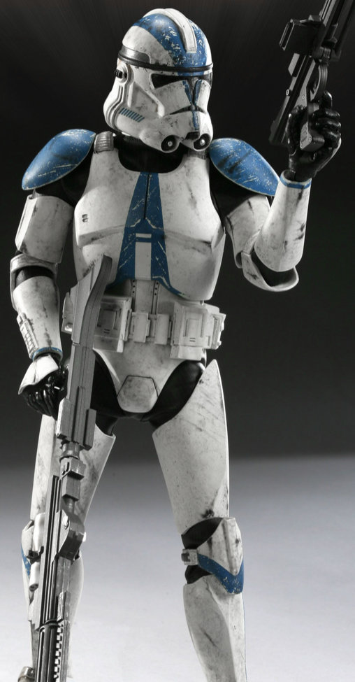 Star Wars - The Clone Wars: 501 Legion Clone Trooper, 1/6 Figur von Sideshow