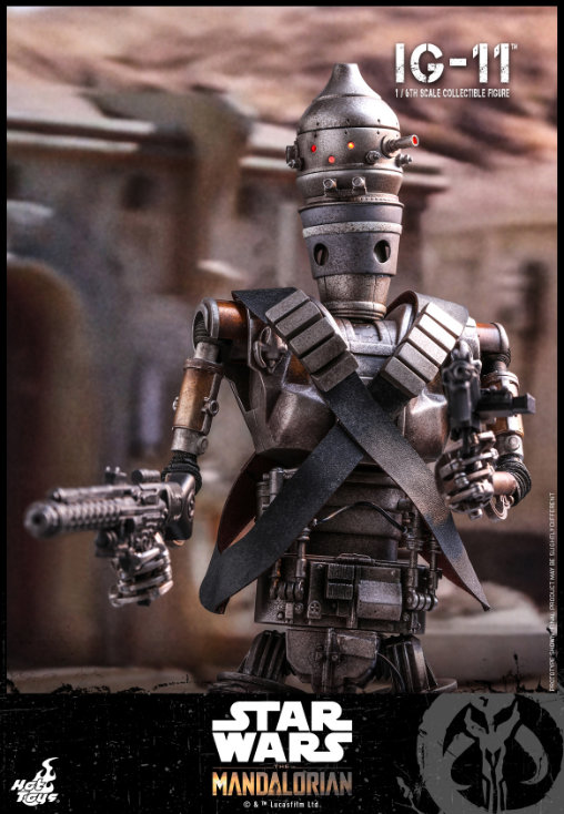 Star Wars - The Mandalorian: IG-11, 1/6 Figur von Hot Toys