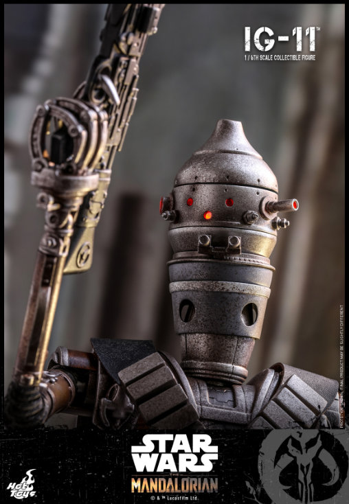 Star Wars - The Mandalorian: IG-11, 1/6 Figur von Hot Toys