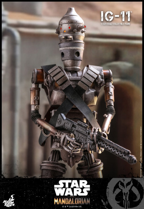Star Wars - The Mandalorian: IG-11, 1/6 Figur von Hot Toys