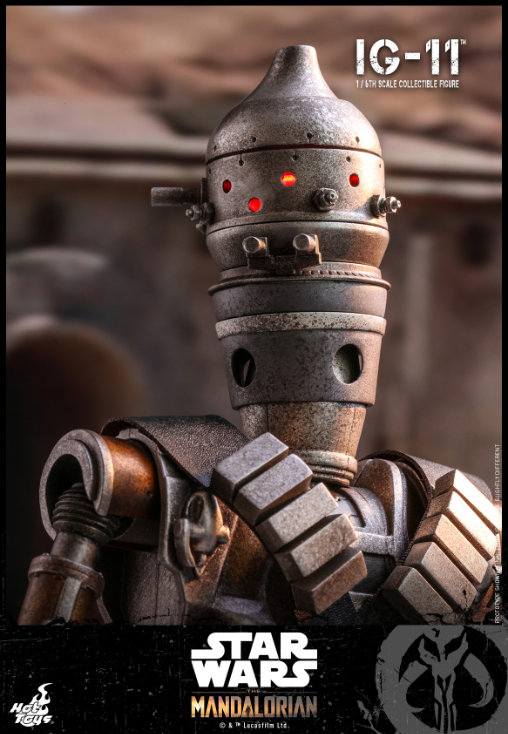 Star Wars - The Mandalorian: IG-11, 1/6 Figur von Hot Toys