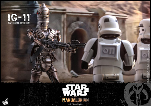Star Wars - The Mandalorian: IG-11, 1/6 Figur von Hot Toys