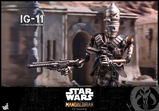 Star Wars - The Mandalorian: IG-11, 1/6 Figur von Hot Toys