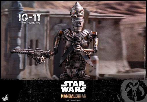 Star Wars - The Mandalorian: IG-11, 1/6 Figur von Hot Toys