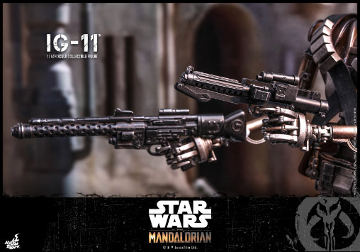 Star Wars - The Mandalorian: IG-11, 1/6 Figur von Hot Toys