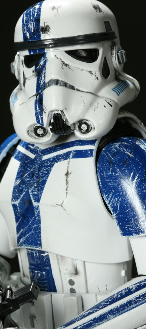 Star Wars - The Force Unleashed: Stormtrooper Commander, 1/6 Figur von Sideshow