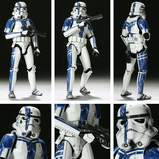 Star Wars - The Force Unleashed: Stormtrooper Commander, 1/6 Figur