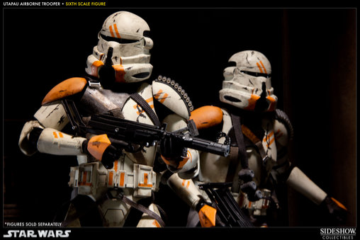 Star Wars - Episode III - Revenge of the Sith: Clone Trooper - 212th Attack Battalion Utapau - 2th Airborne Company, 1/6 Figur von Sideshow