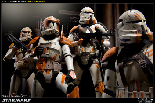 Star Wars - Episode III - Revenge of the Sith: Clone Trooper - 212th Attack Battalion Utapau - 2th Airborne Company, 1/6 Figur von Sideshow
