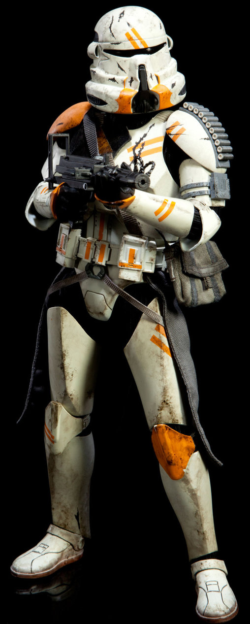 Star Wars - Episode III - Revenge of the Sith: Clone Trooper - 212th Attack Battalion Utapau - 2th Airborne Company, 1/6 Figur von Sideshow