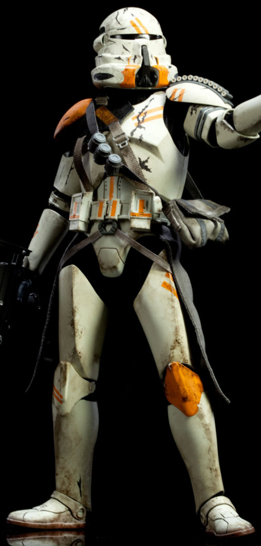 Star Wars - Episode III - Revenge of the Sith: Clone Trooper - 212th Attack Battalion Utapau - 2th Airborne Company, 1/6 Figur von Sideshow