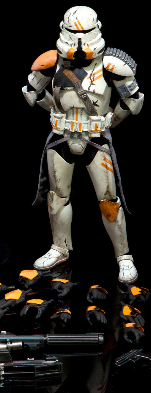 Star Wars - Episode III - Revenge of the Sith: Clone Trooper - 212th Attack Battalion Utapau - 2th Airborne Company, 1/6 Figur von Sideshow