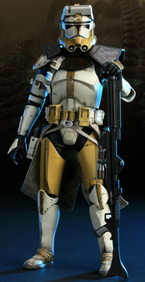 Star Wars - The Clone Wars: Commander Bly - 327th Star Corps, 1/6 Figur von Sideshow