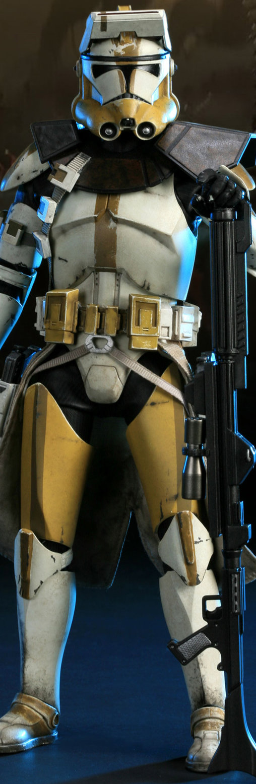 Star Wars - The Clone Wars: Commander Bly - 327th Star Corps, 1/6 Figur von Sideshow
