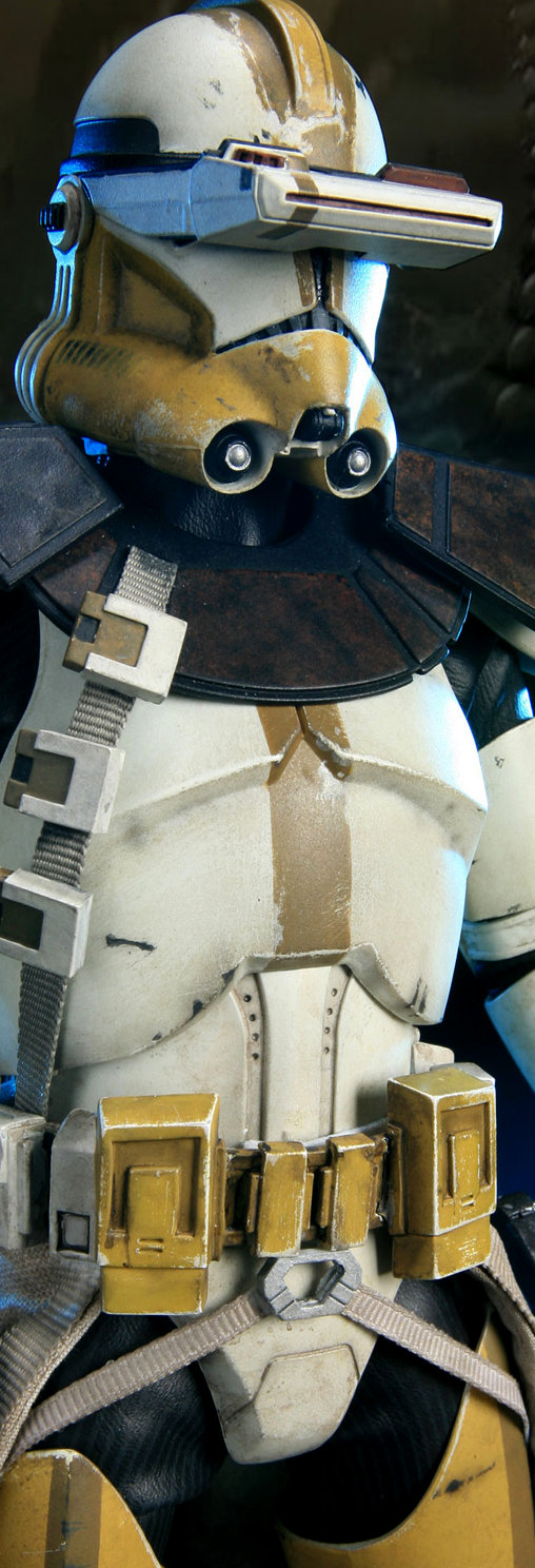 Star Wars - The Clone Wars: Commander Bly - 327th Star Corps, 1/6 Figur von Sideshow