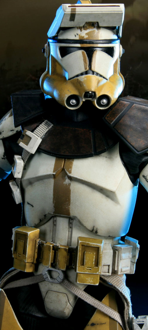 Star Wars - The Clone Wars: Commander Bly - 327th Star Corps, 1/6 Figur von Sideshow