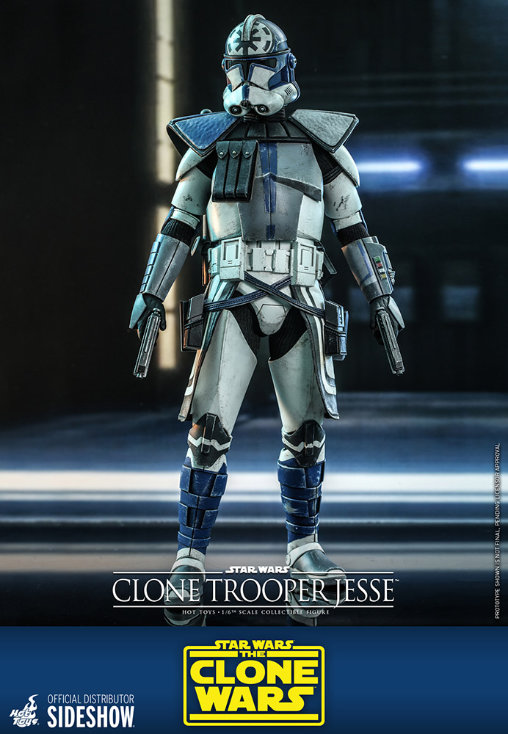 Star Wars - The Clone Wars: Clone Trooper Jesse, 1/6 Figur von Hot Toys