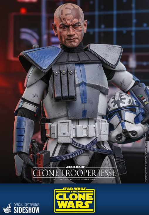 Star Wars - The Clone Wars: Clone Trooper Jesse, 1/6 Figur von Hot Toys